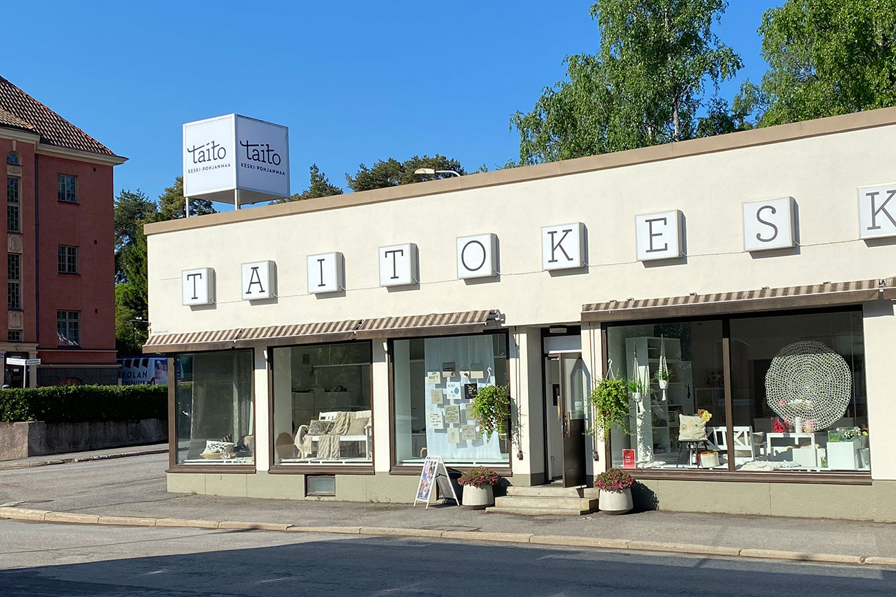 Taitokeskus Kokkolan julkisivu