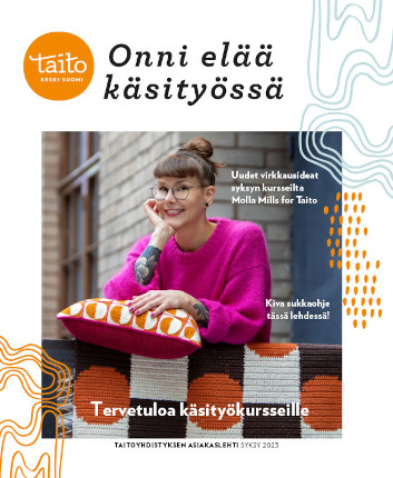 Taito Keski-Suomen asiakaslehden kansi.