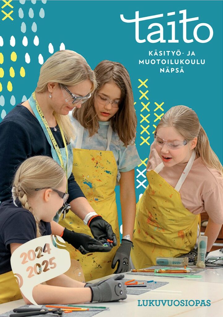 Näpsän lukuvuosioppaan kansikuva.