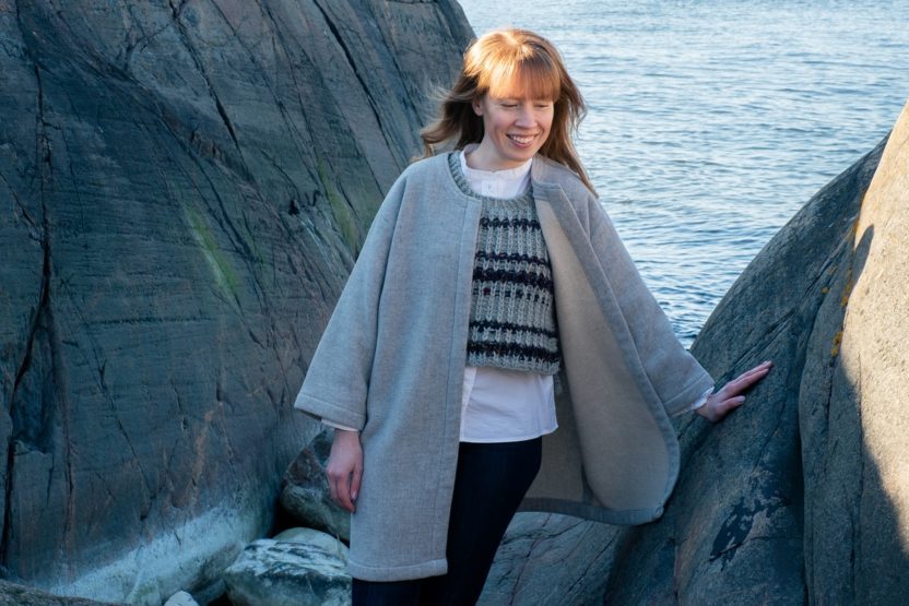 Villakankainen taitajan takki