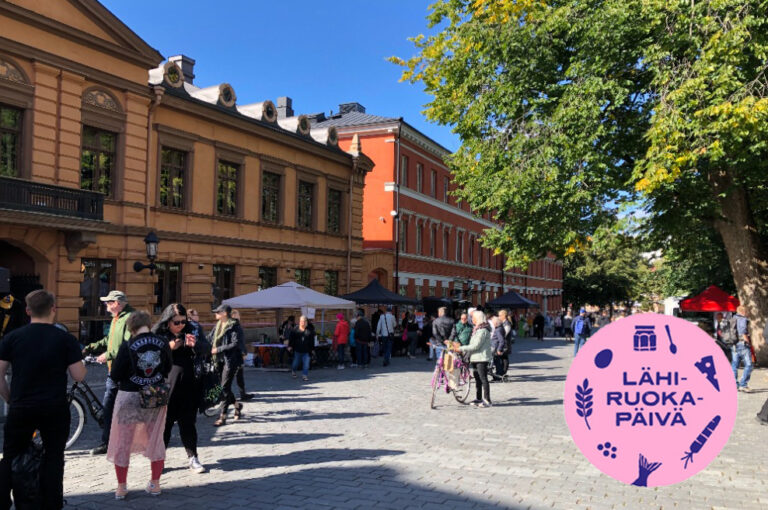 Turun Vanhalla Suurtorilla vietetään valtakunnallista Lähiruokapäivää 9.9.2023.