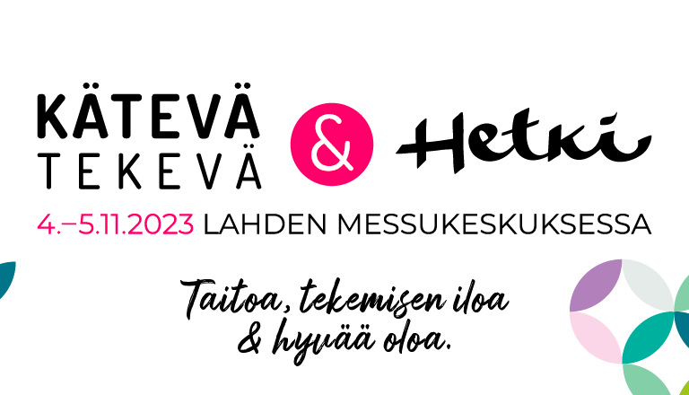 Kätevä messut mainosbanneri
