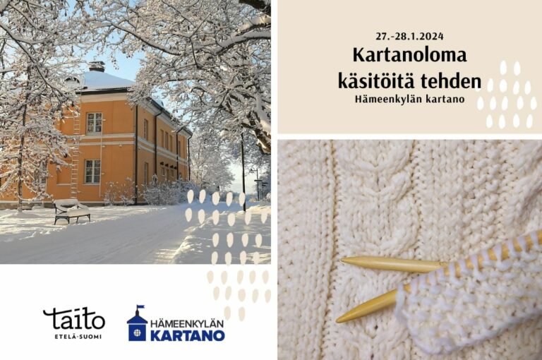 Langan lumoa Hämeenkylän kartanolla 27.-28.1.2024