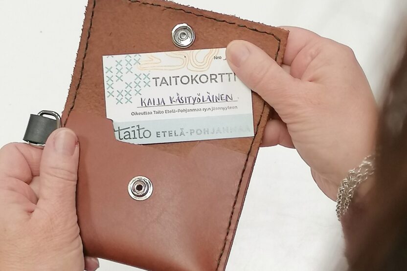 Taitokortilla voit osallistua kurssille ilman ohjausmaksua