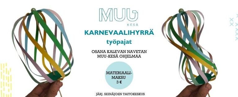 Karnevaalihyrrä työpaja lapsille