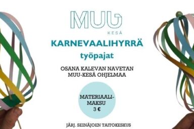Karnevaalihyrrä työpaja lapsille