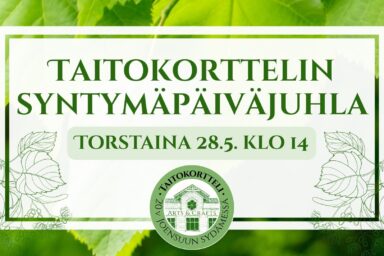 Taitokortteli 20 syntymäpäiväjuhla