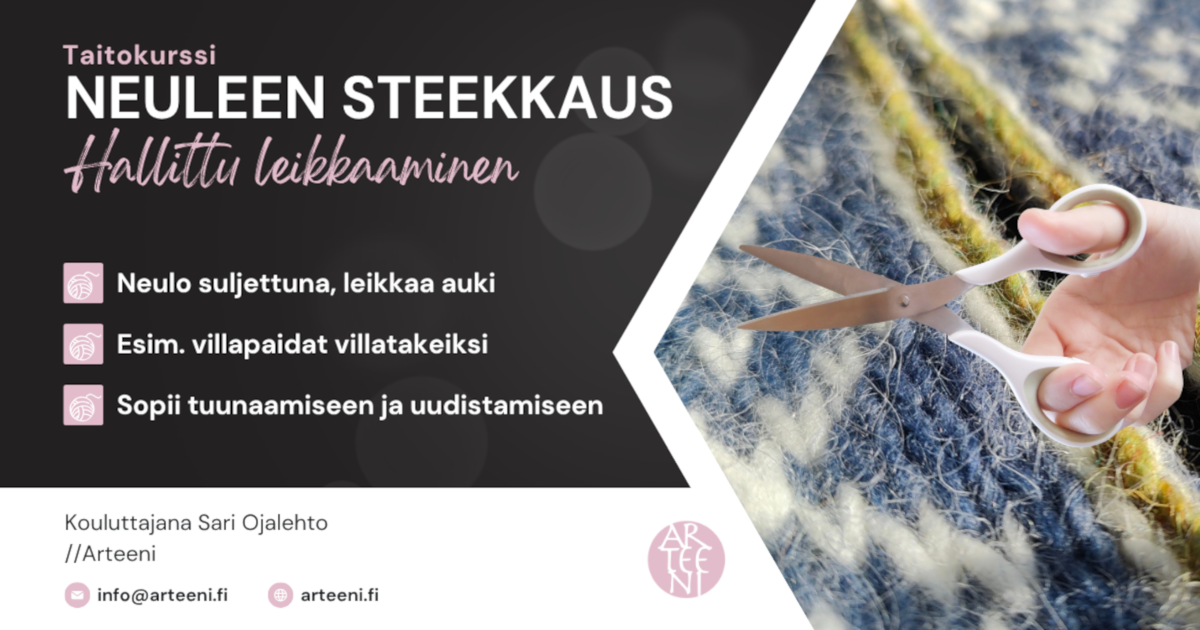 steekkaus-kurssin mainos