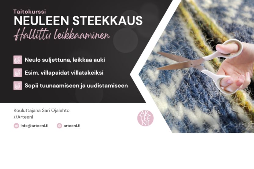 steekkaus-kurssin mainos