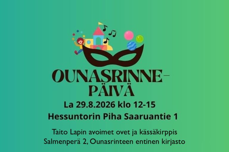 Ounasrinnepäivä-juliste
