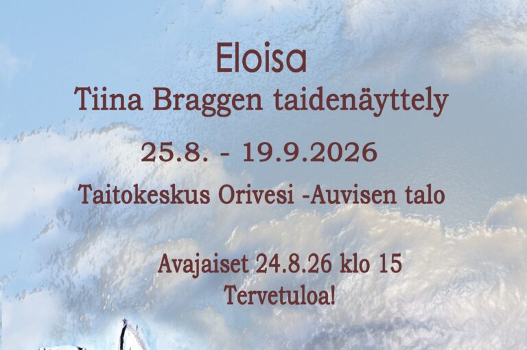 Ote näyttelyjulisteesta