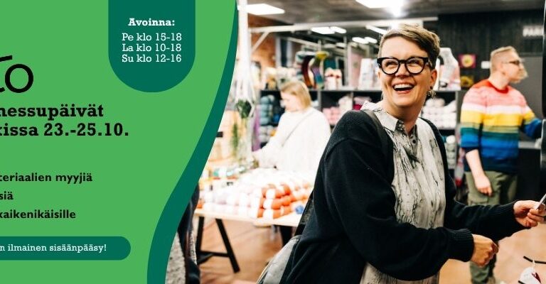 Taito Käsityömessupäivät Seinäjoen Ideaparkissa