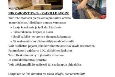 Nikkarointipaja-mainos